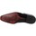 Schuhe Herren Derby-Schuhe Jeffery-West Monk-Schuhe aus poliertem Leder Rot