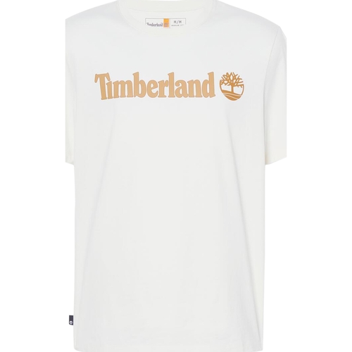 Kleidung Herren T-Shirts Timberland 227641 Weiss