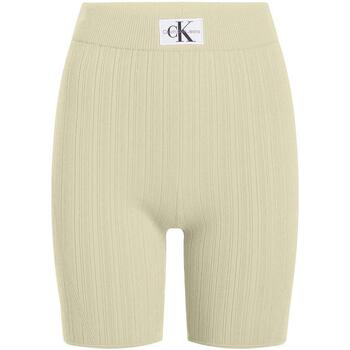 Kleidung Damen Shorts / Bermudas Calvin Klein Jeans  Grün
