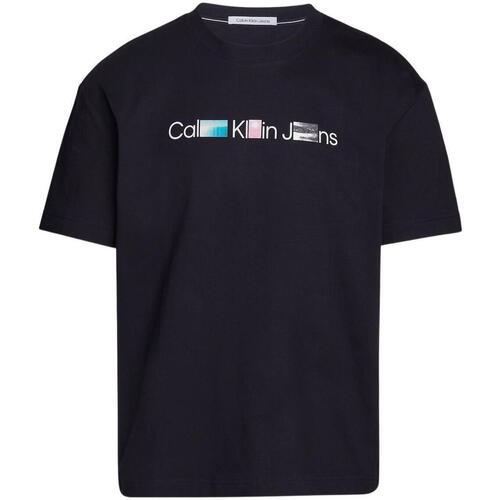 Kleidung Herren T-Shirts Calvin Klein Jeans  Grau