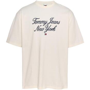 Kleidung Herren T-Shirts Tommy Jeans  Weiss