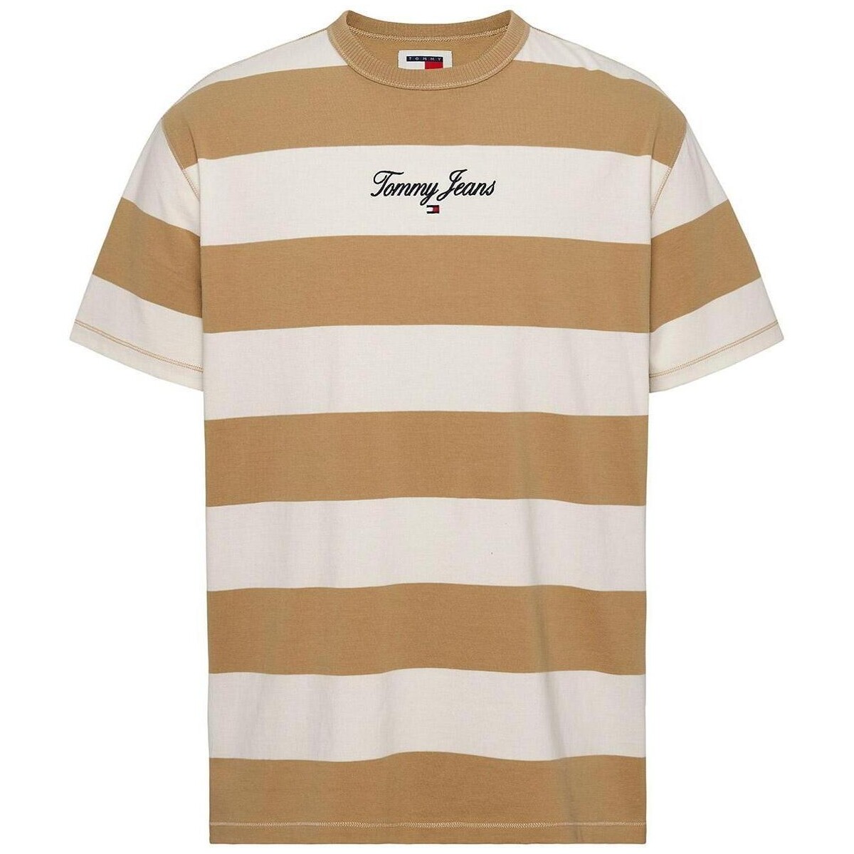 Kleidung Herren T-Shirts Tommy Jeans  Braun