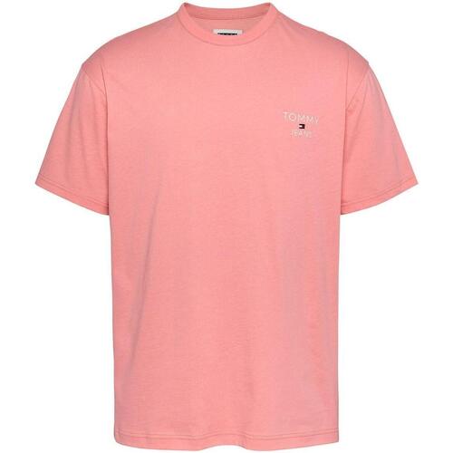 Kleidung Herren T-Shirts Tommy Jeans  Rosa