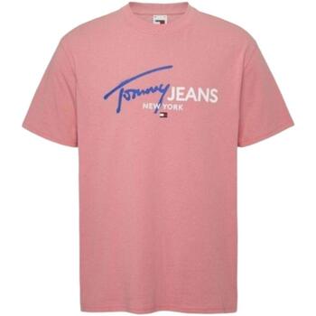 Kleidung Herren T-Shirts Tommy Hilfiger  Rosa