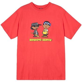Kleidung T-Shirts Grimey  Rot