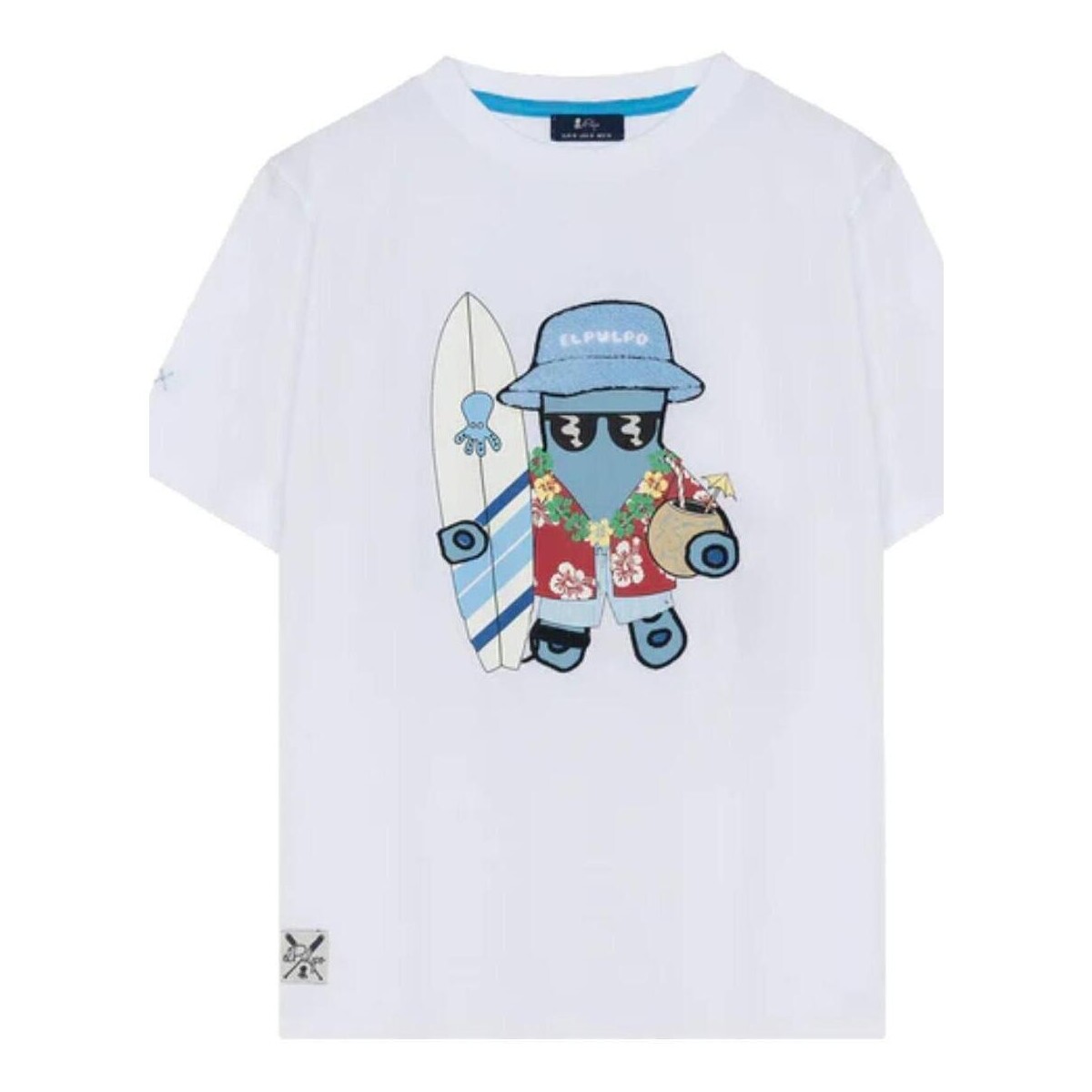 Kleidung Jungen T-Shirts Elpulpo  Weiss