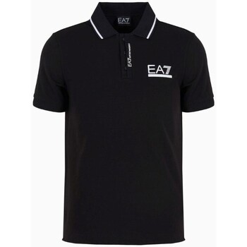 Kleidung Herren T-Shirts Emporio Armani EA7 3DPF17 PJ03Z Schwarz
