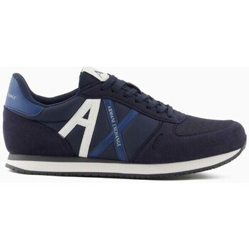Schuhe Herren Sneaker Low EAX RIO XUX017 XCC68 Blau