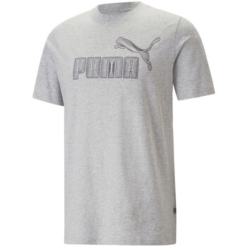 Kleidung Herren T-Shirts & Poloshirts Puma 674473-04 Grau