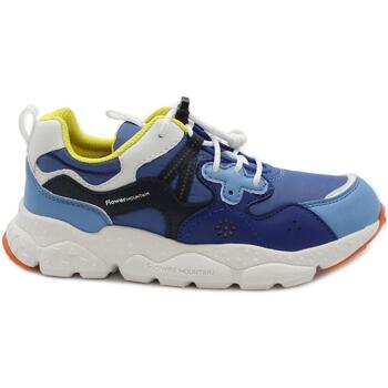 Schuhe Kinder Sneaker Low Flower Mountain FLW-E24-15497-CN-b Blau