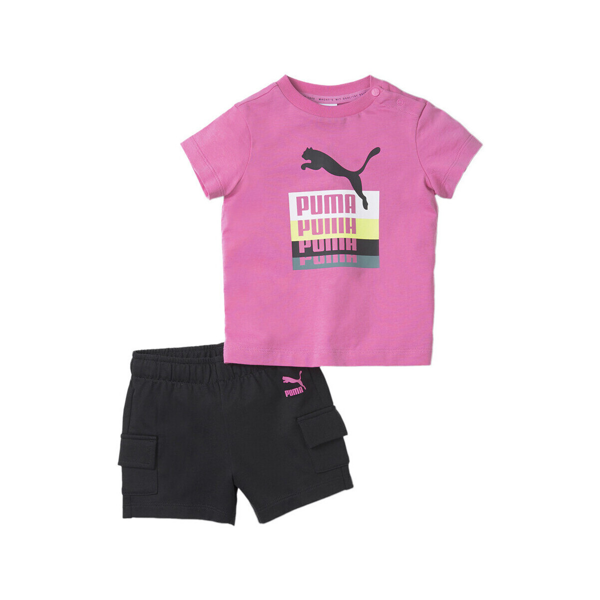 Kleidung Mädchen Jogginganzüge Puma 533912-15 Schwarz