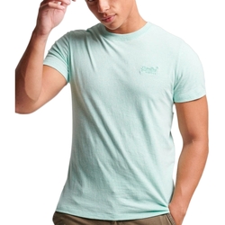 Kleidung Herren T-Shirts Superdry Essential Logo Grün