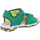 Schuhe Jungen Sandalen / Sandaletten Superfit Schuhe Sandale Leder MIKE 3.0 1-009469-7010 Grün