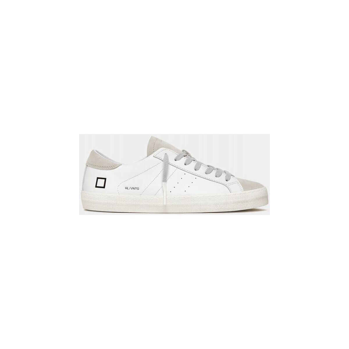 Schuhe Herren Sneaker Date M401-HL-VC-WH - HILL LOW-WHITE Weiss