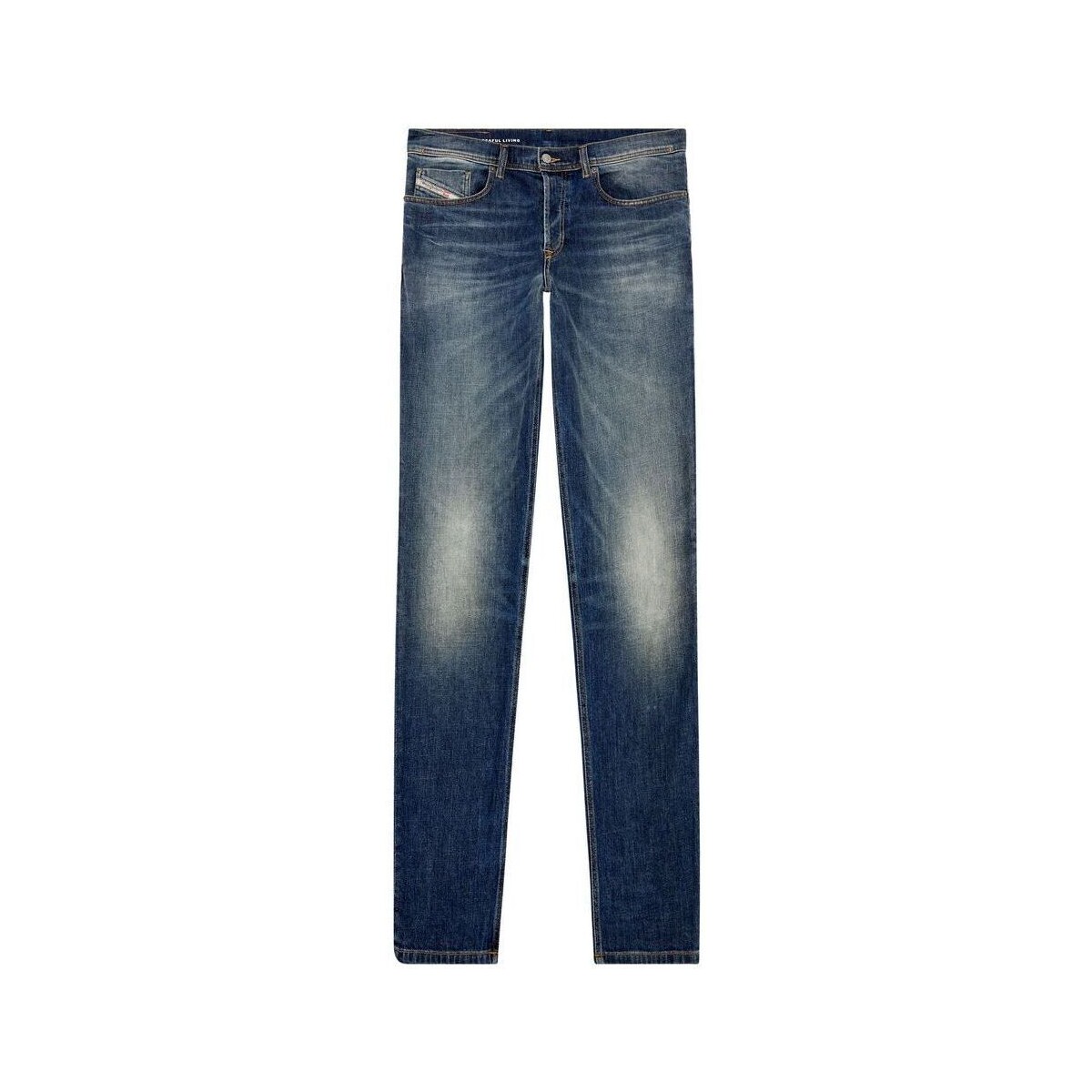 Kleidung Herren Jeans Diesel 2023 D-FINITIVE 09H43-01 Blau