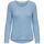 Kleidung Damen Pullover Only 15113356 GEENA-CLEAR SKY Blau