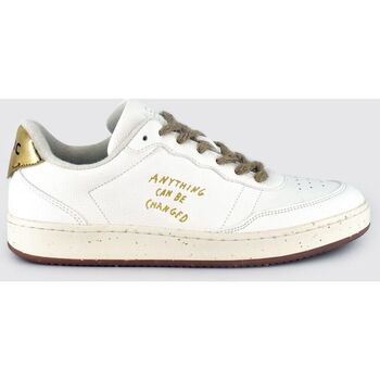 Schuhe Sneaker Acbc SHACBEVE - EVERGREEN-218 WHITE/GOLD Weiss