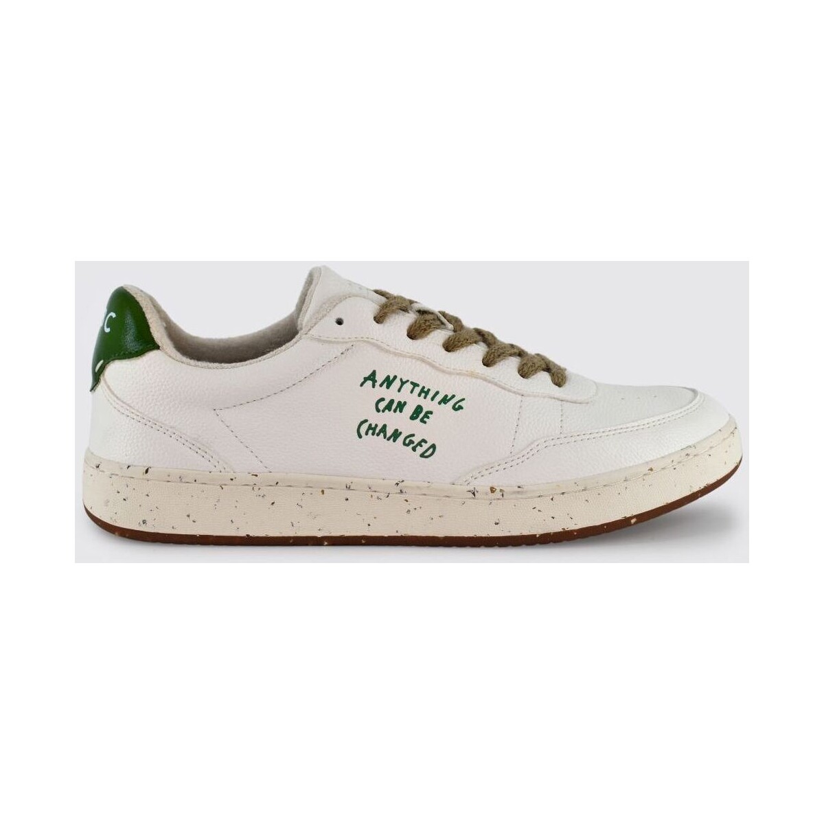 Schuhe Sneaker Acbc SHACBEVE - EVERGREEN-287 WHITE/GREEN Weiss