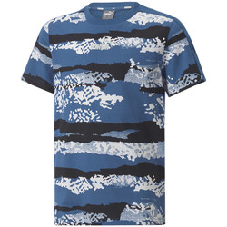 Kleidung Jungen T-Shirts & Poloshirts Puma 670102-17 Blau