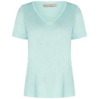 Kleidung Damen T-Shirts & Poloshirts Rinascimento CFC0117282003 Wasser Grün