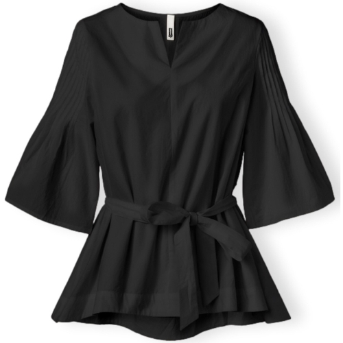 Kleidung Damen Tops / Blusen Wendy Trendy Top 230042 - Black Schwarz