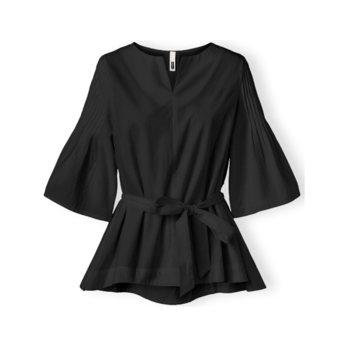 Kleidung Damen Tops / Blusen Wendy Trendy Top 230042 - Black Schwarz