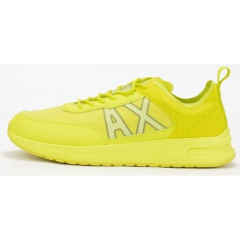 Schuhe Herren Sneaker Low EAX Zapatillas  en color amarillo para Gelb