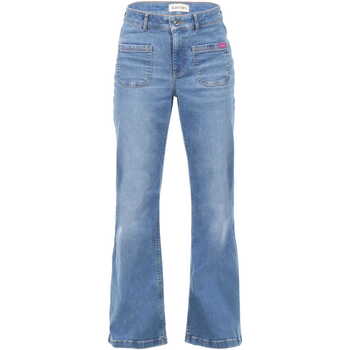 Kleidung Damen Bootcut Jeans Suri Frey Regular Jeans Freyday Blau