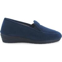 Schuhe Damen Hausschuhe Melluso PD818D-227731 Blau