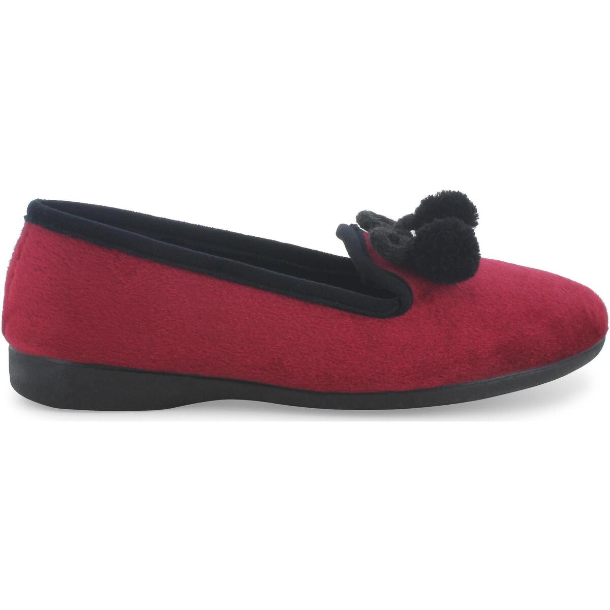 Schuhe Damen Hausschuhe Melluso PD823D-232100 Rot