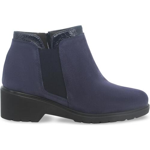 Schuhe Damen Low Boots Melluso R35607D-230670 Blau