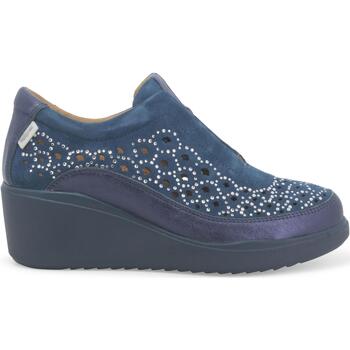 Schuhe Damen Slipper Melluso K55370W-238000 Blau