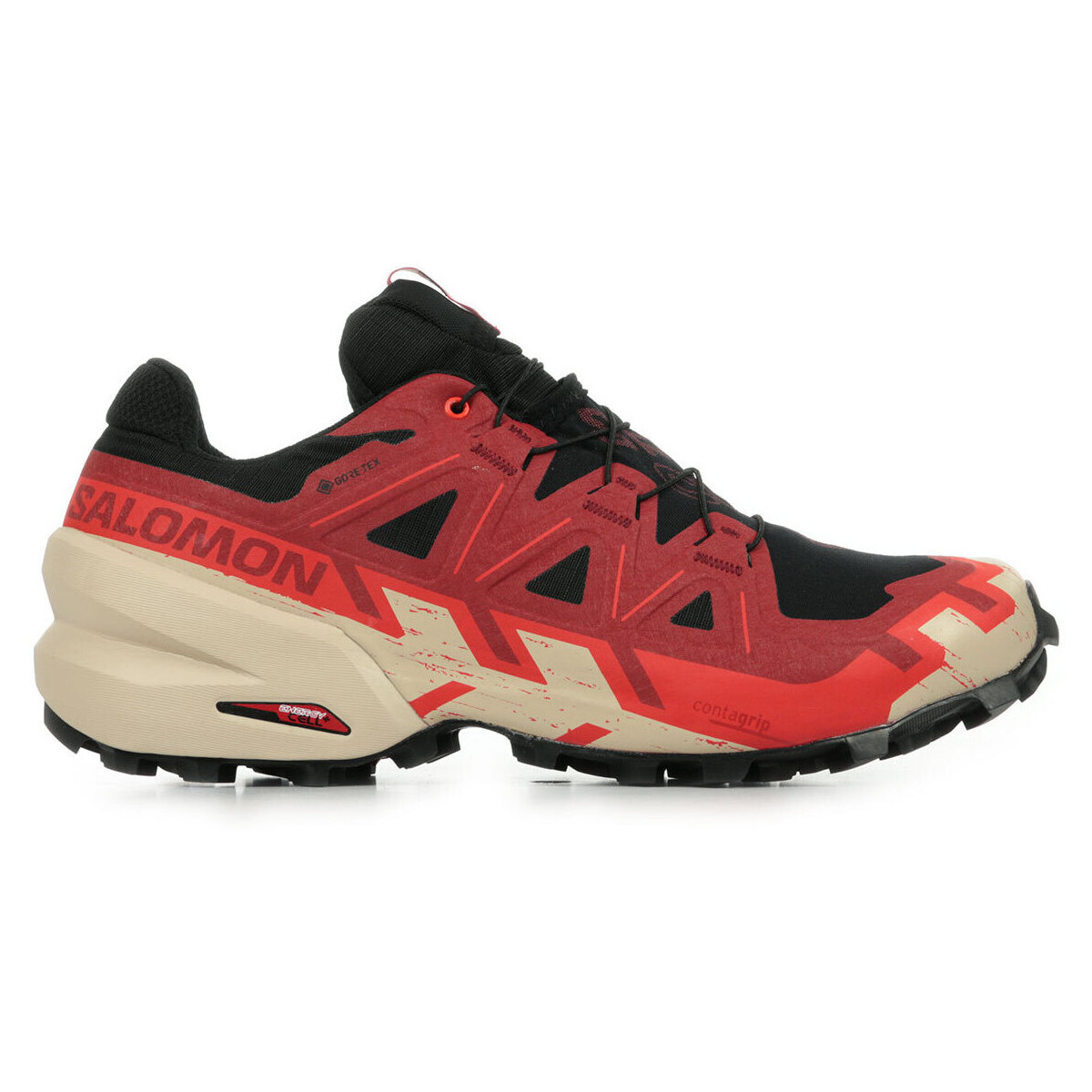 Schuhe Herren Laufschuhe Salomon Speedcross 6 Gtx Schwarz