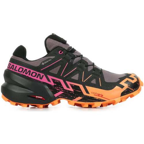 Schuhe Damen Laufschuhe Salomon Speedcross 6 Gtx W Violett