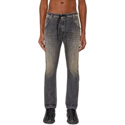 Kleidung Herren Straight Leg Jeans Diesel KROOLEY-Y-T Schwarz