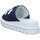 Schuhe Damen Pantoletten / Clogs Rieker Pantoletten W1652-14 Blau