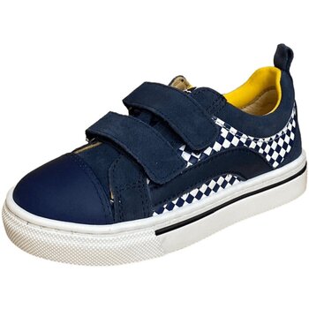 Schuhe Jungen Derby-Schuhe & Richelieu Acebo's Klettschuhe marino 5791 Blau