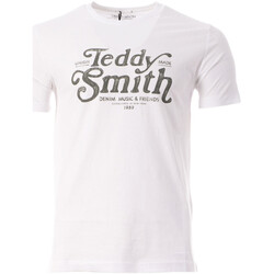 Kleidung Herren T-Shirts & Poloshirts Teddy Smith 11016809D Weiss