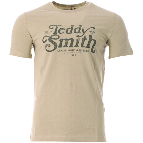 Kleidung Herren T-Shirts Teddy Smith 11016809D Beige