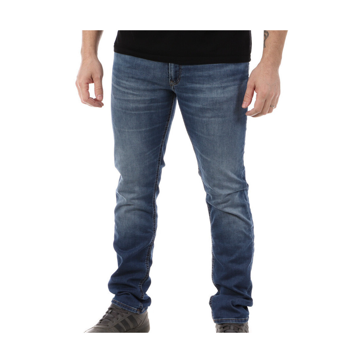 Kleidung Herren Straight Leg Jeans Teddy Smith 10116760DL32 Blau