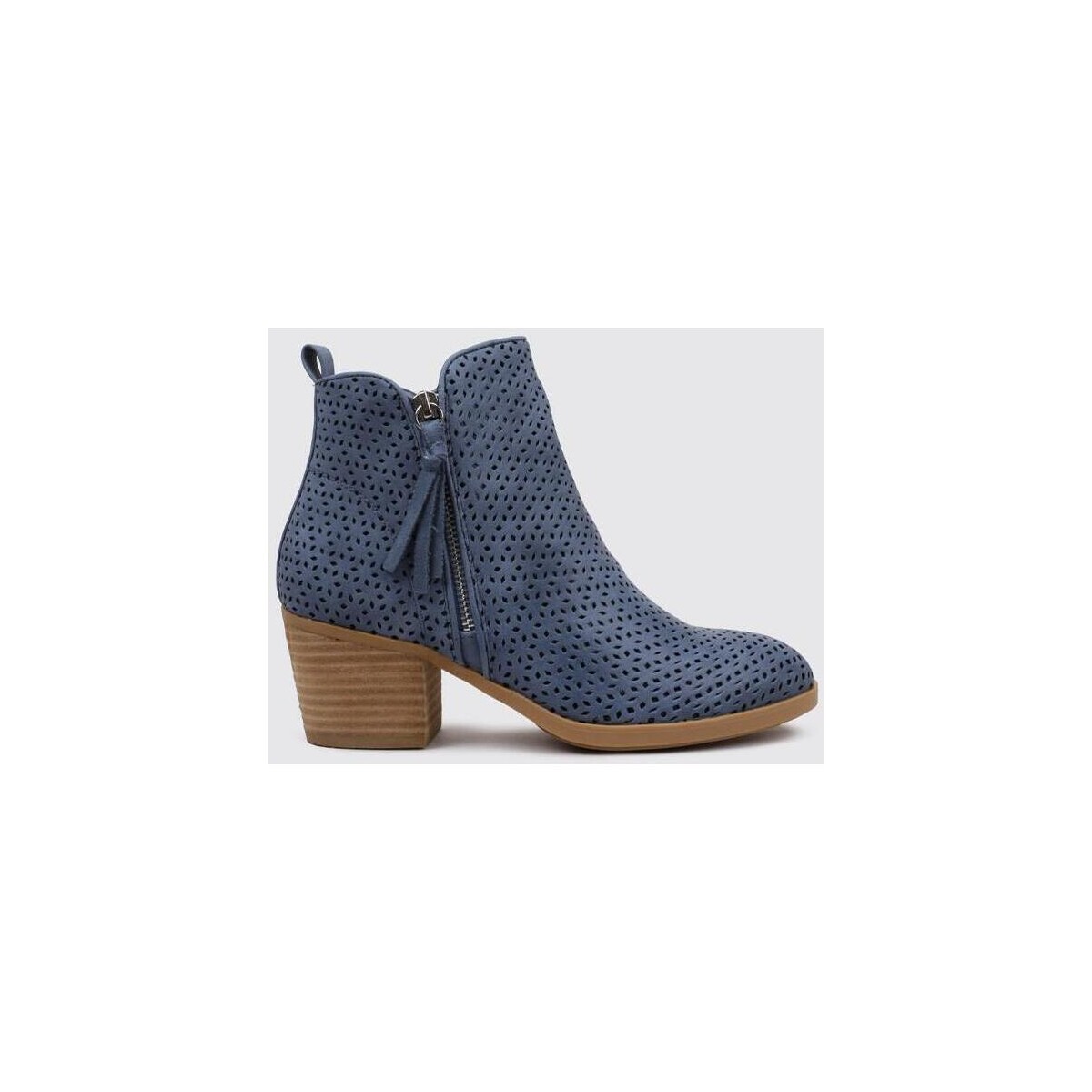 Schuhe Damen Low Boots Refresh 170572 Blau