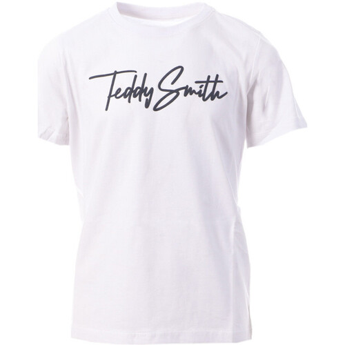 Kleidung Jungen T-Shirts & Poloshirts Teddy Smith 61007300D Weiss