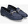 Schuhe Damen Slipper Kennebec 3897 SIN PICAR Blau