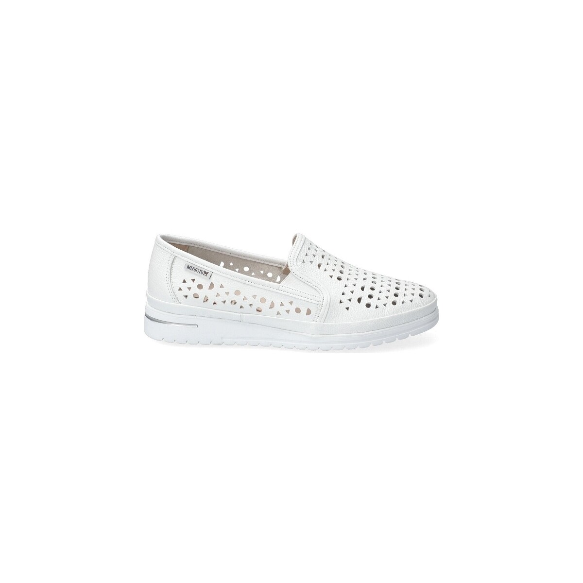 Schuhe Damen Tennisschuhe Mephisto JANA PERF Weiss