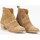 Schuhe Damen Low Boots Alpe 32973 Beige