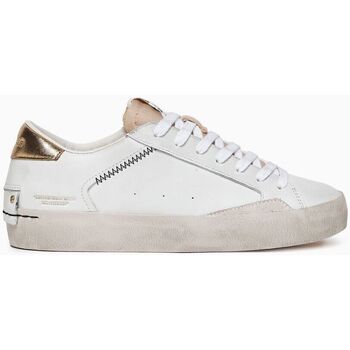 Schuhe Damen Sneaker Crime London DISTRESSED 27006-PP6 WHITE Weiss