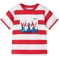 Kleidung Jungen T-Shirts & Poloshirts Mayoral  Rot