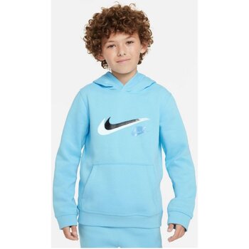 Kleidung Jungen Sweatshirts Nike Sport B NSW SI FLC PO HOODY BB FZ4712/407 407 Blau