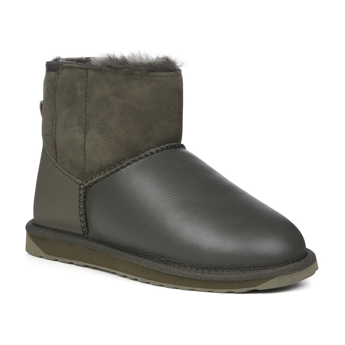 Schuhe Damen Low Boots EMU W12926-OLID Grün
