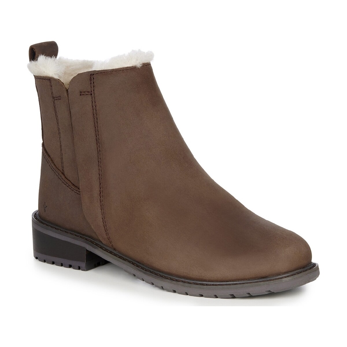 Schuhe Damen Low Boots EMU W11692-ESPR Braun